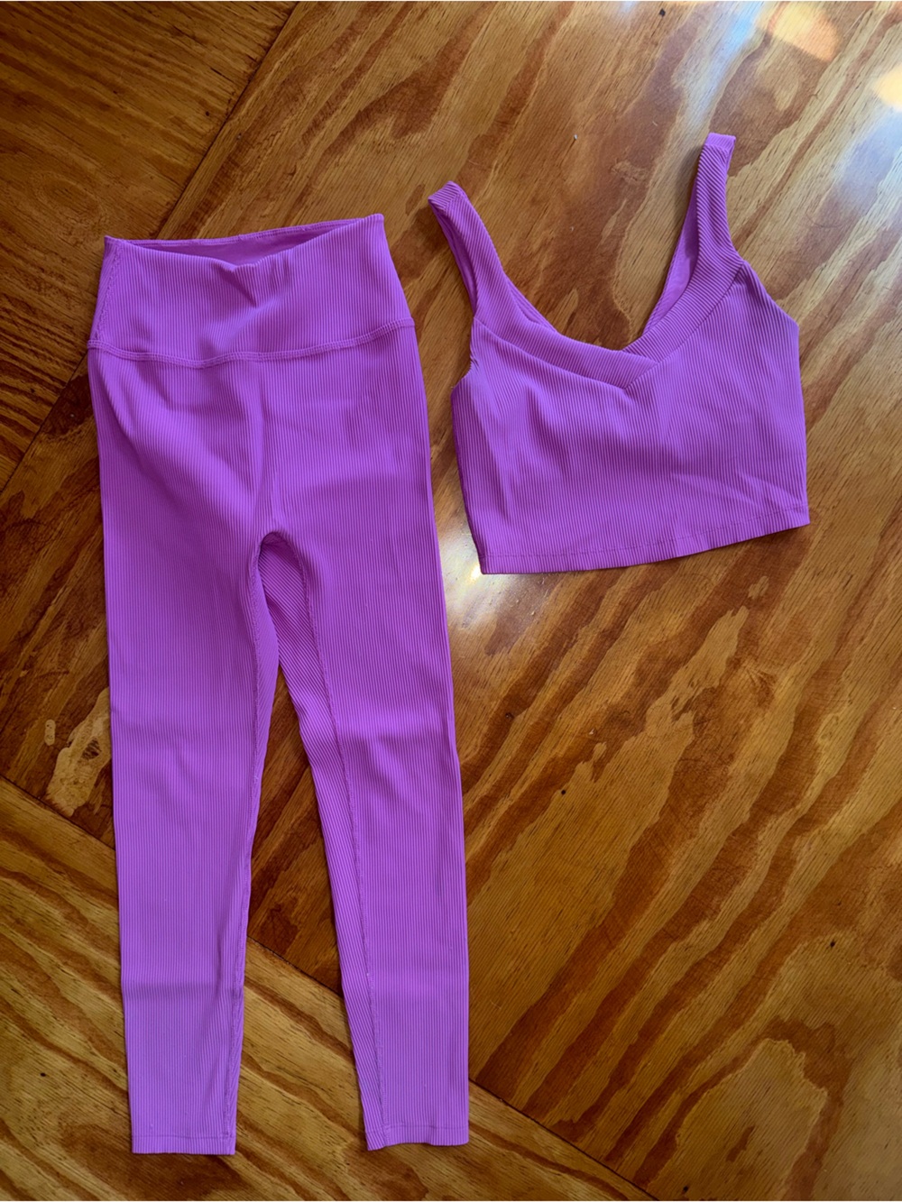 Beyond Yoga's Impulse Ribbed Tank and Legging